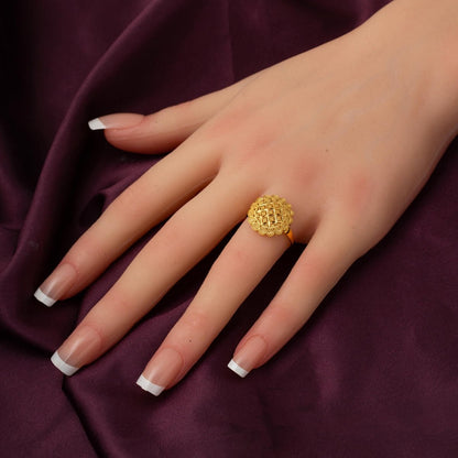 22K Yellow Gold Dynasty Ring