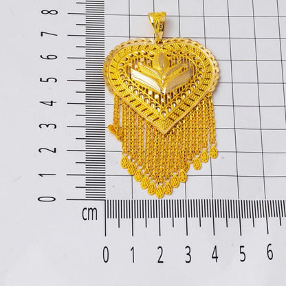 14K Yellow Gold Indian Style Necklace (18 g)