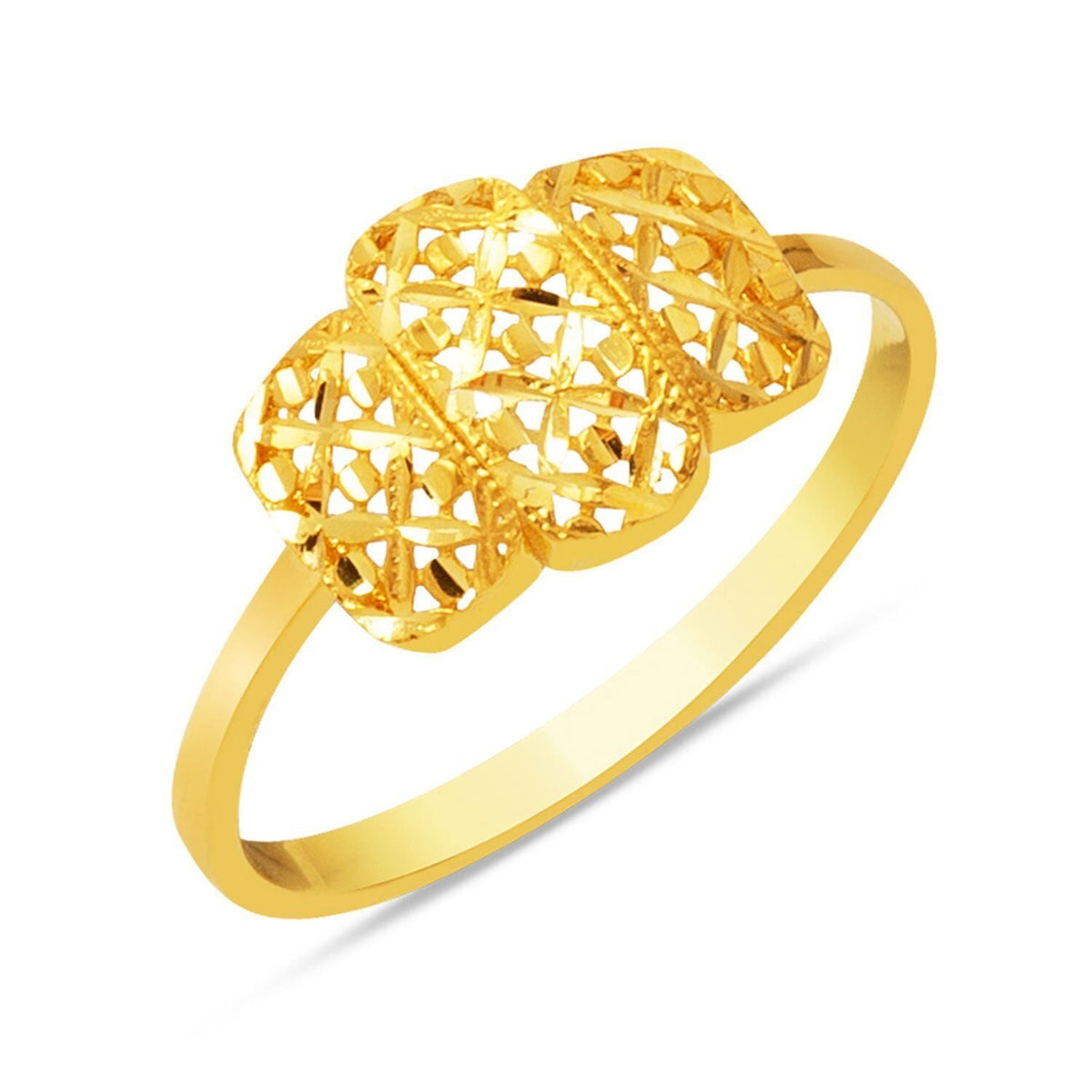 22K Yellow Gold Plasma Ring