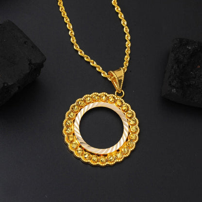 14K Yellow Gold Half Attachable Necklace (6.4 g)