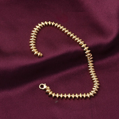 14K Yellow Gold Chapra Minimalist Bracelet