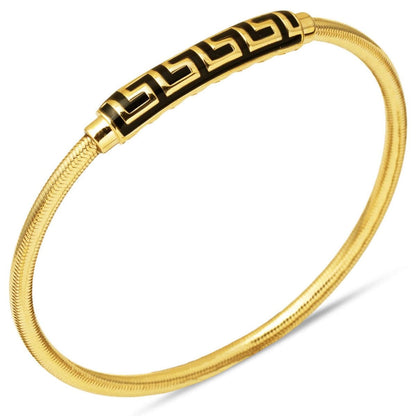 14K Yellow Gold Designer Inspired Italian Unisex ID Bracelet