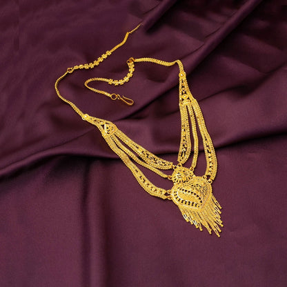 14K Yellow Gold Indian Style Jewelry Set