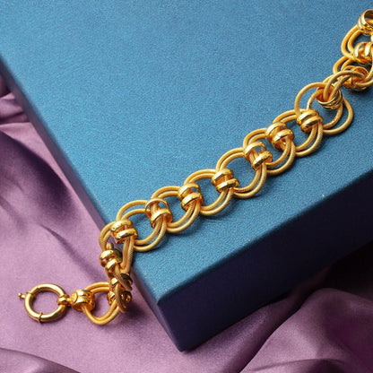 22K Yellow Gold Milky Way Bracelet (24.5 g)