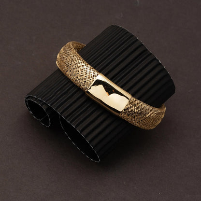 14K Yellow Gold Flexible Italian Bracelet (6.72 g)