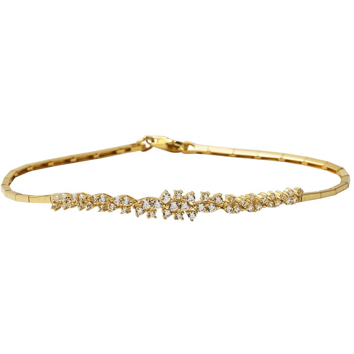 14K Yellow Gold Ivy Cubic Zirconia Set