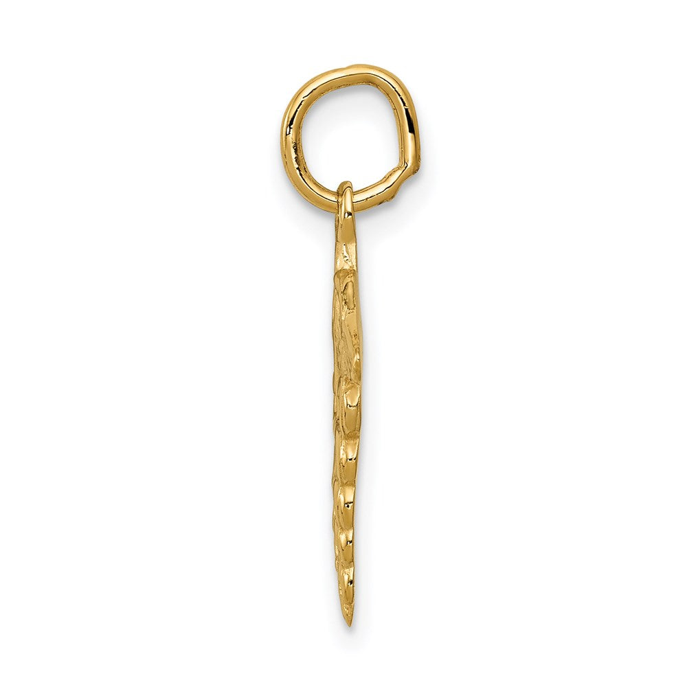 14k Yellow Gold 14k Caduceus Charm