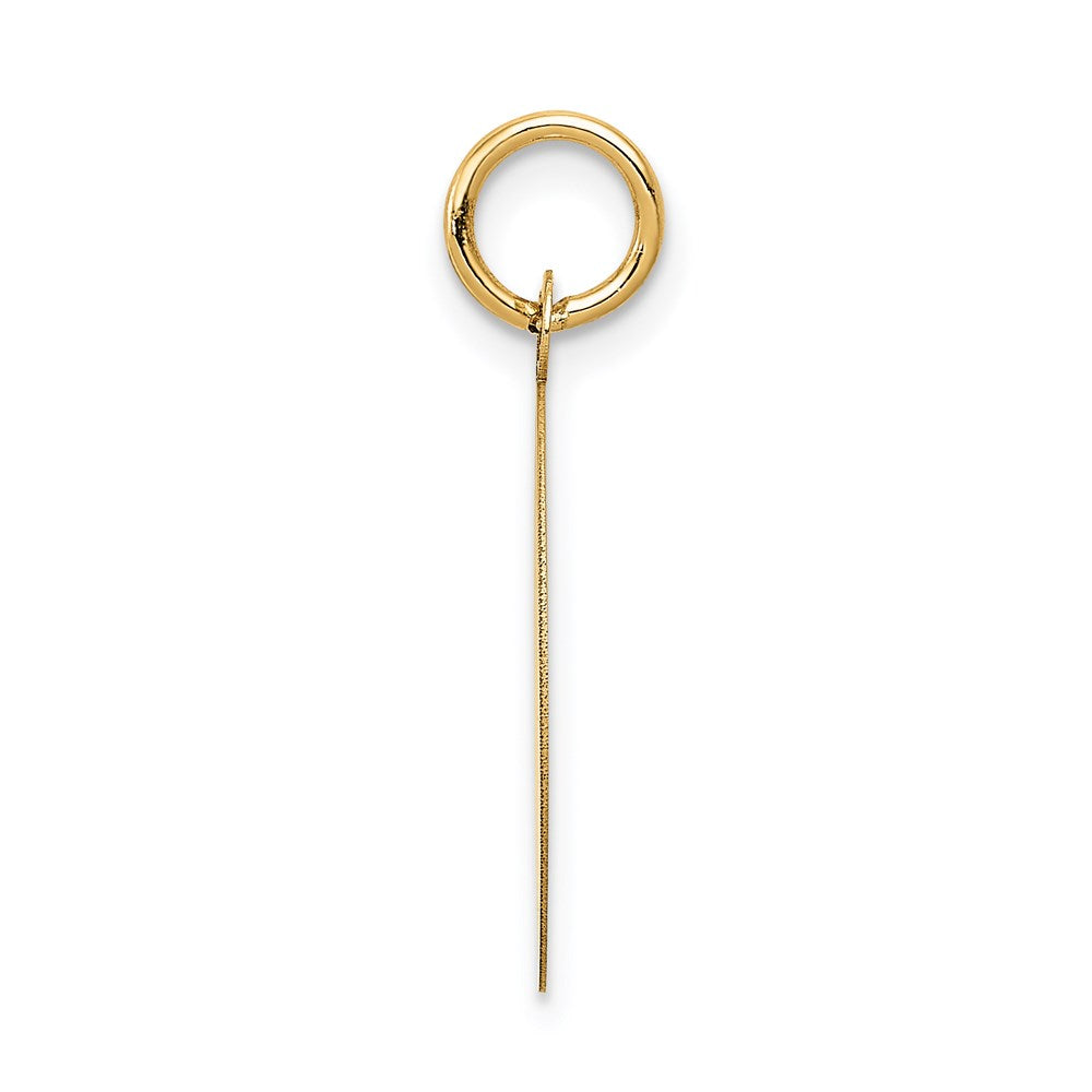 14K Yellow Gold Happy Anniversary Charm