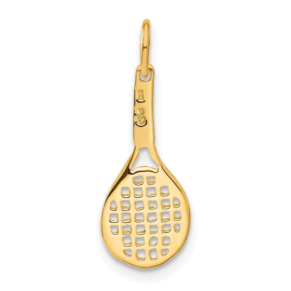 14k Yellow Gold 14k Racquet Charm