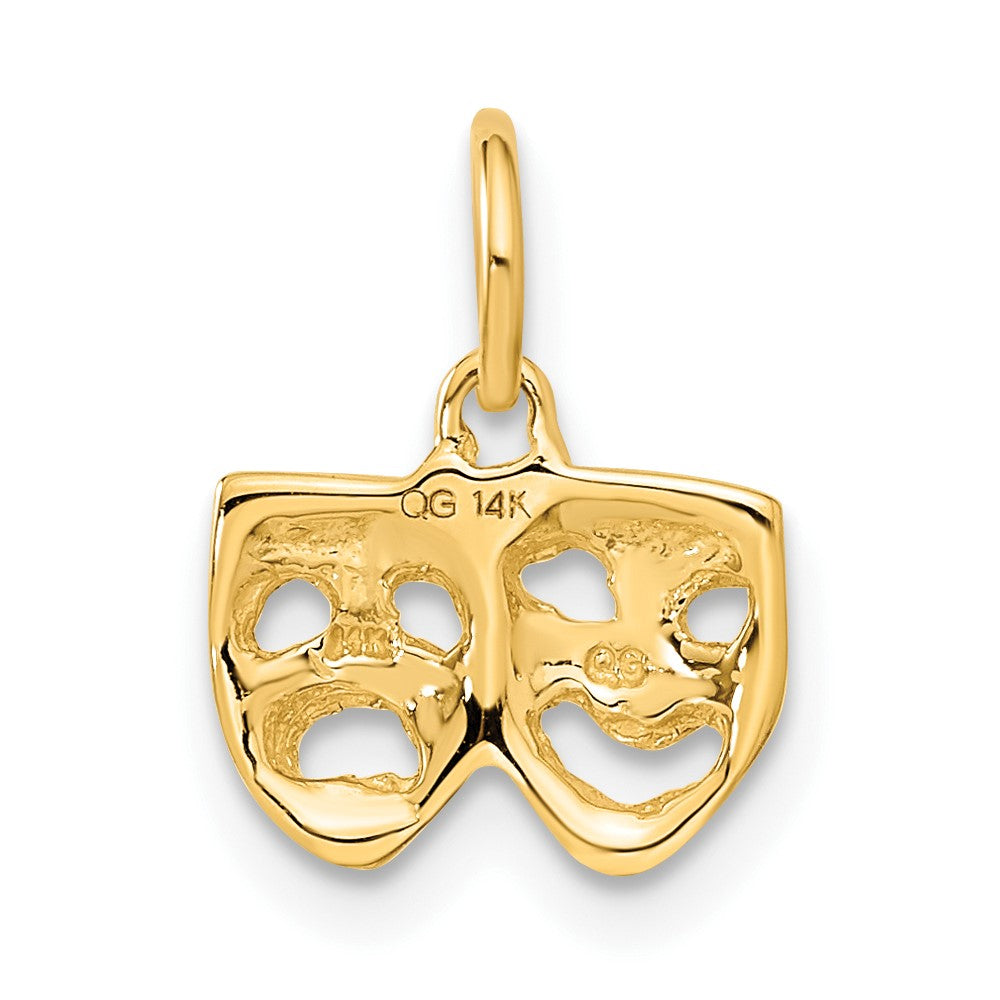 14k Yellow Gold 14k Comedy/Tragedy Charm
