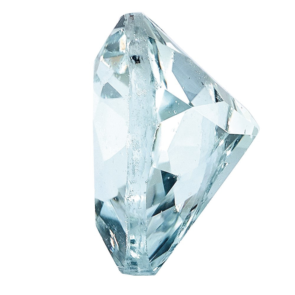 Gemstone Aquamarine Aa Quality 6mm Heart