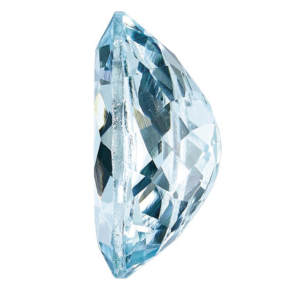 Gemstone Aquamarine Aa Quality 5X3mm Oval