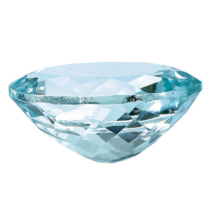 Gemstone Aquamarine Aa Quality 9X7mm Oval