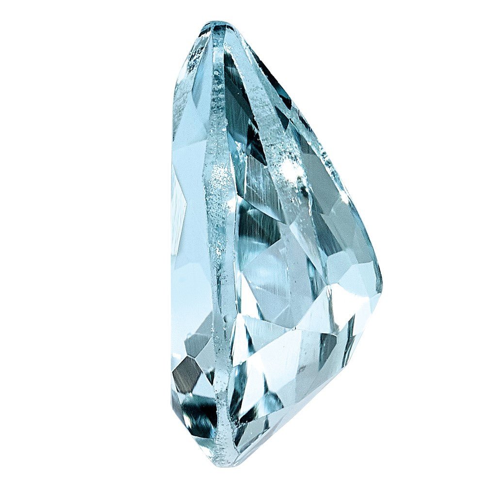 Gemstone Aquamarine Aa Quality 8X5mm Pear