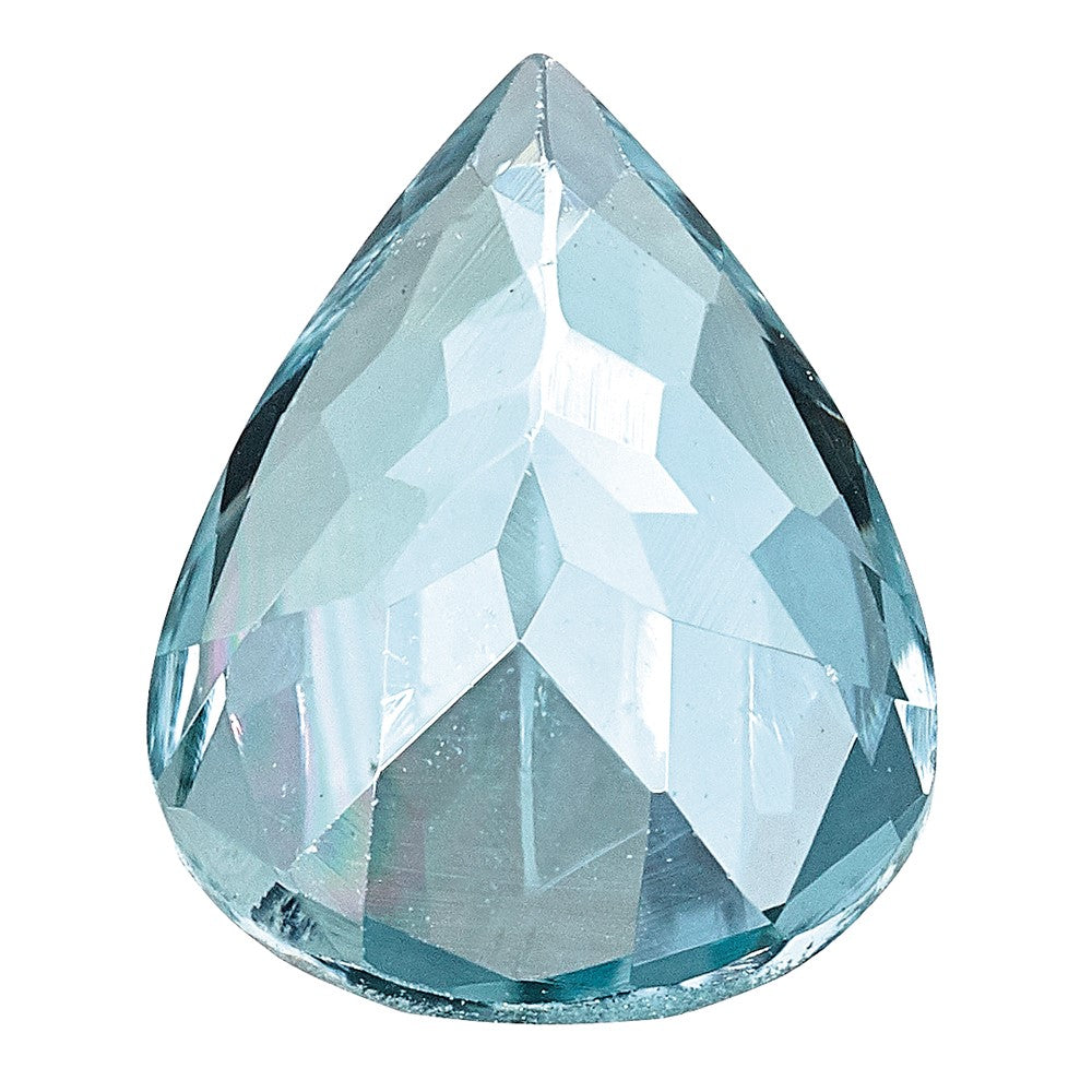 Gemstone Aquamarine Aa Quality 8X5mm Pear