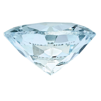 Gemstone Aquamarine Aa Quality 3.5mm Round