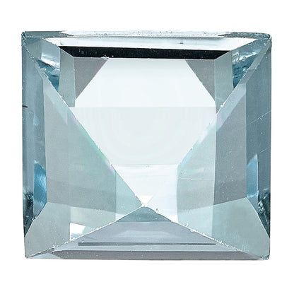 Gemstone Aquamarine Aaa Quality 6mm Square Step-Cut