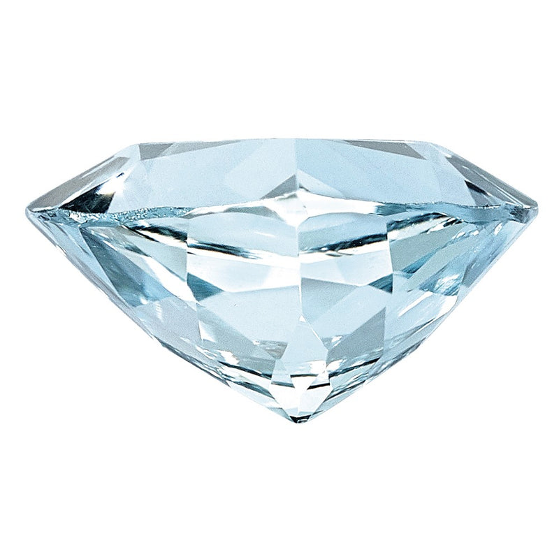 Gemstone Aquamarine Aa Quality 4mm Trillion