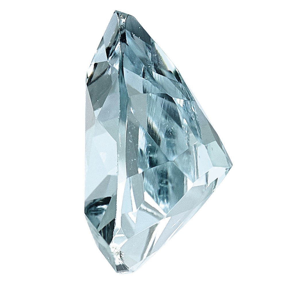 Gemstone Aquamarine Aa Quality 5mm Trillion