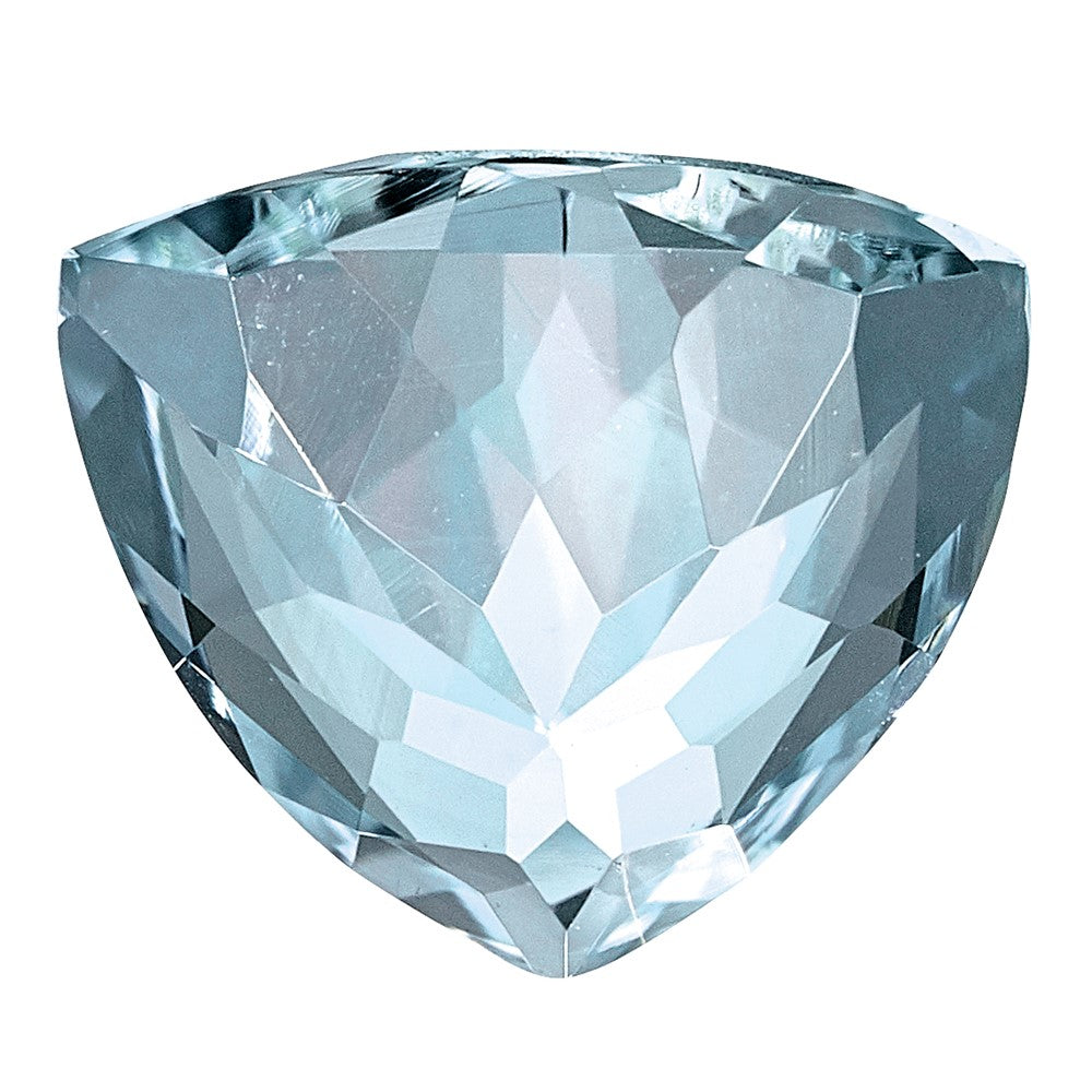 Gemstone Aquamarine Aa Quality 5mm Trillion