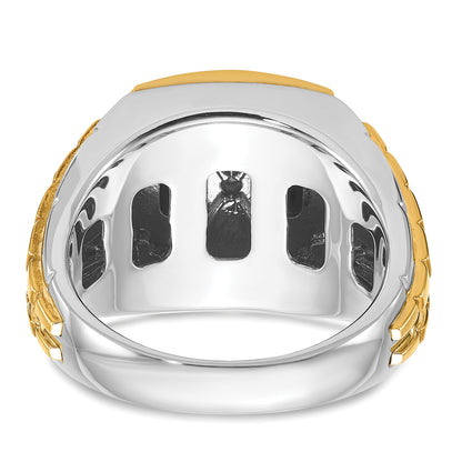 10K Two-Tone Two-Tone Fancy Ring Mounting