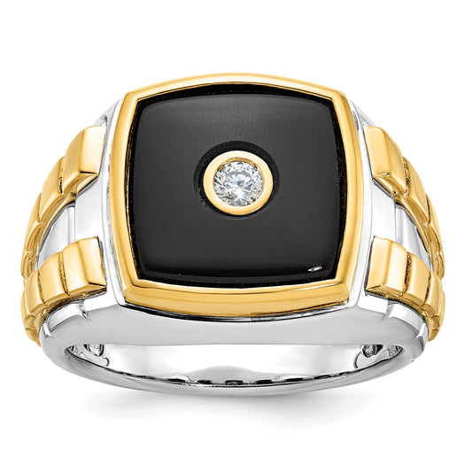 10K Two-Tone Two-Tone Fancy Ring Mounting