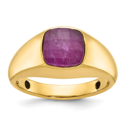 10K Yellow Gold 10Ky Fancy Ring Mounting