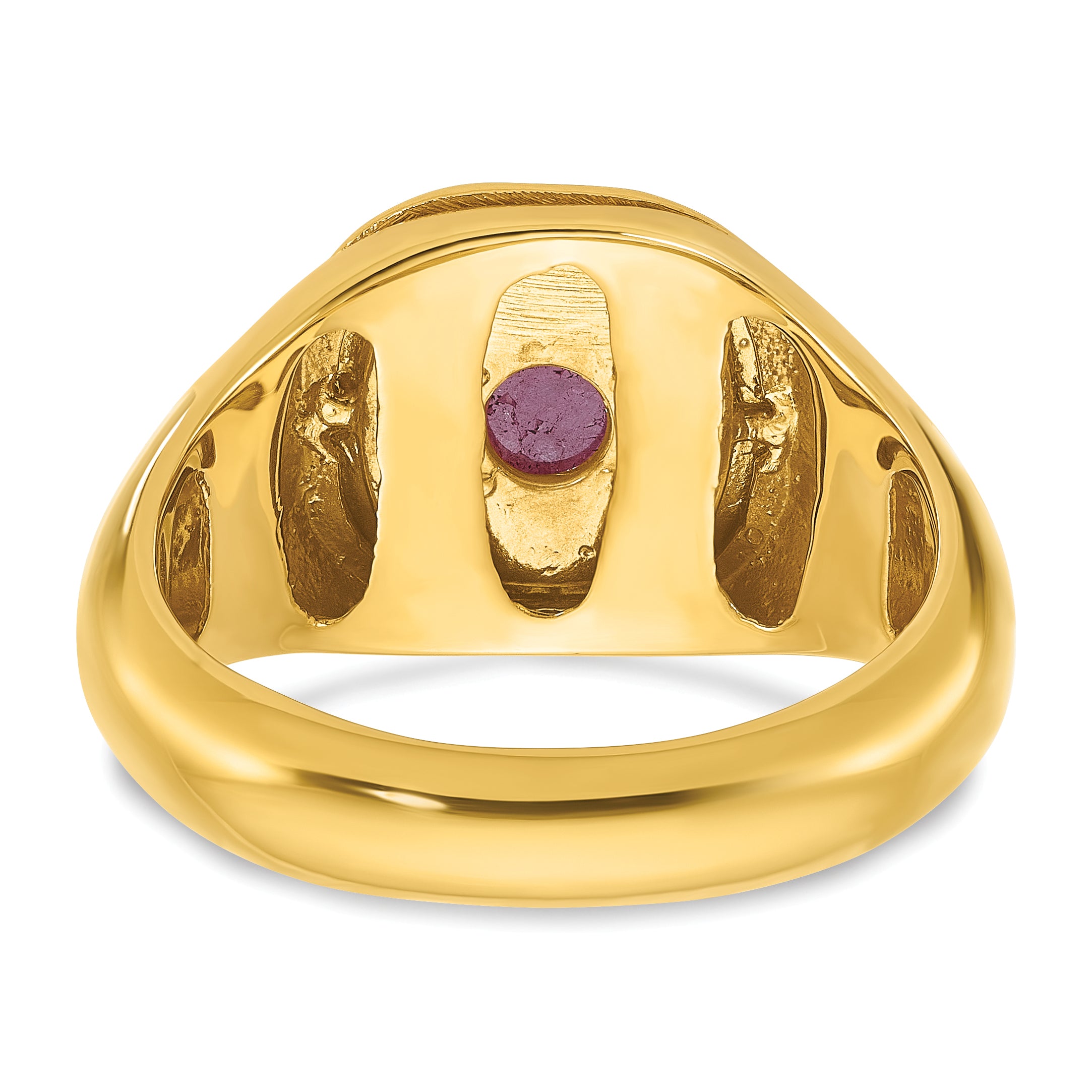 10K Yellow Gold 10Ky Fancy Ring Mounting