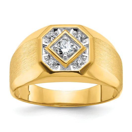 10K Yellow Gold 10Ky Fancy Ring Mounting