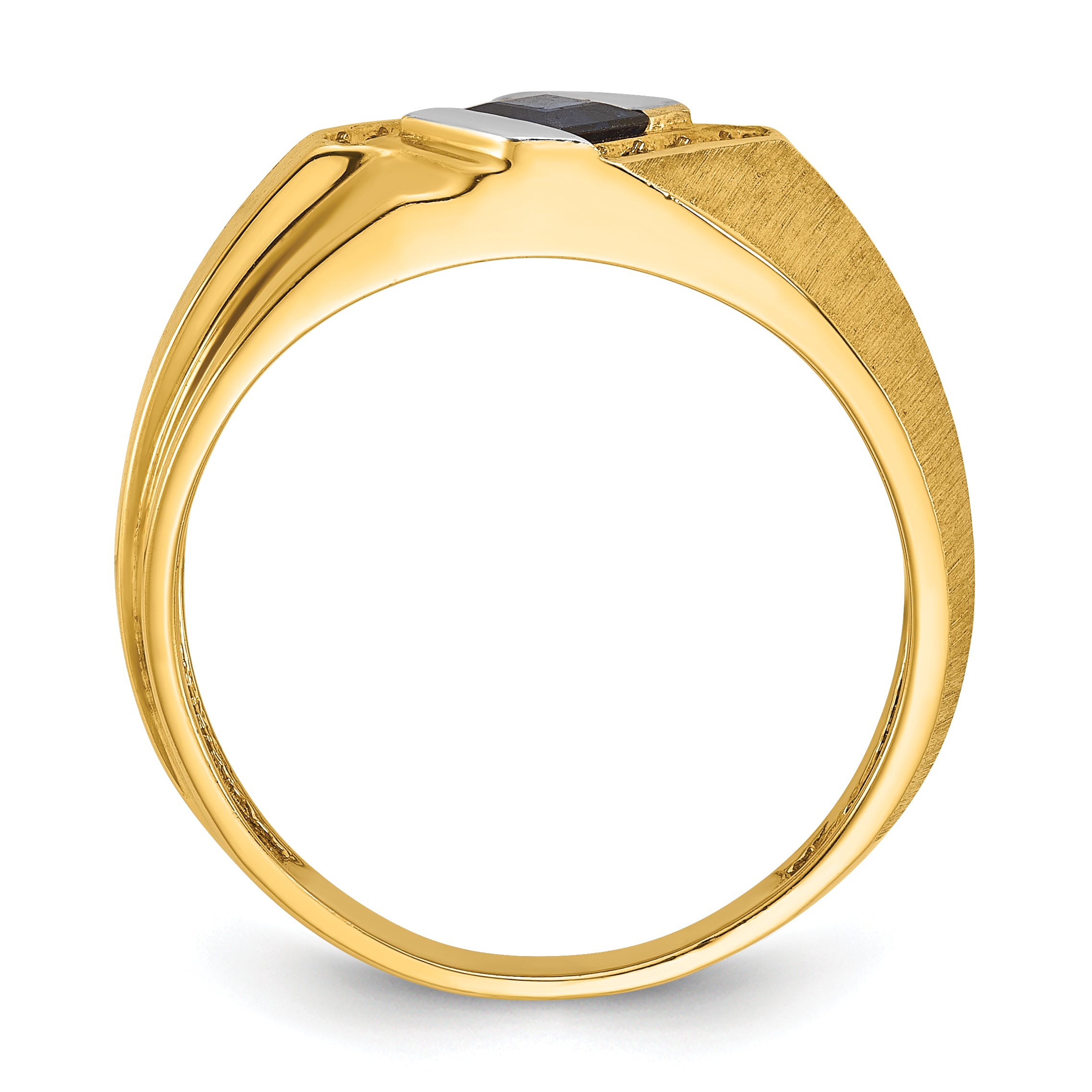 10K Yellow Gold 10Ky Fancy Ring Mounting
