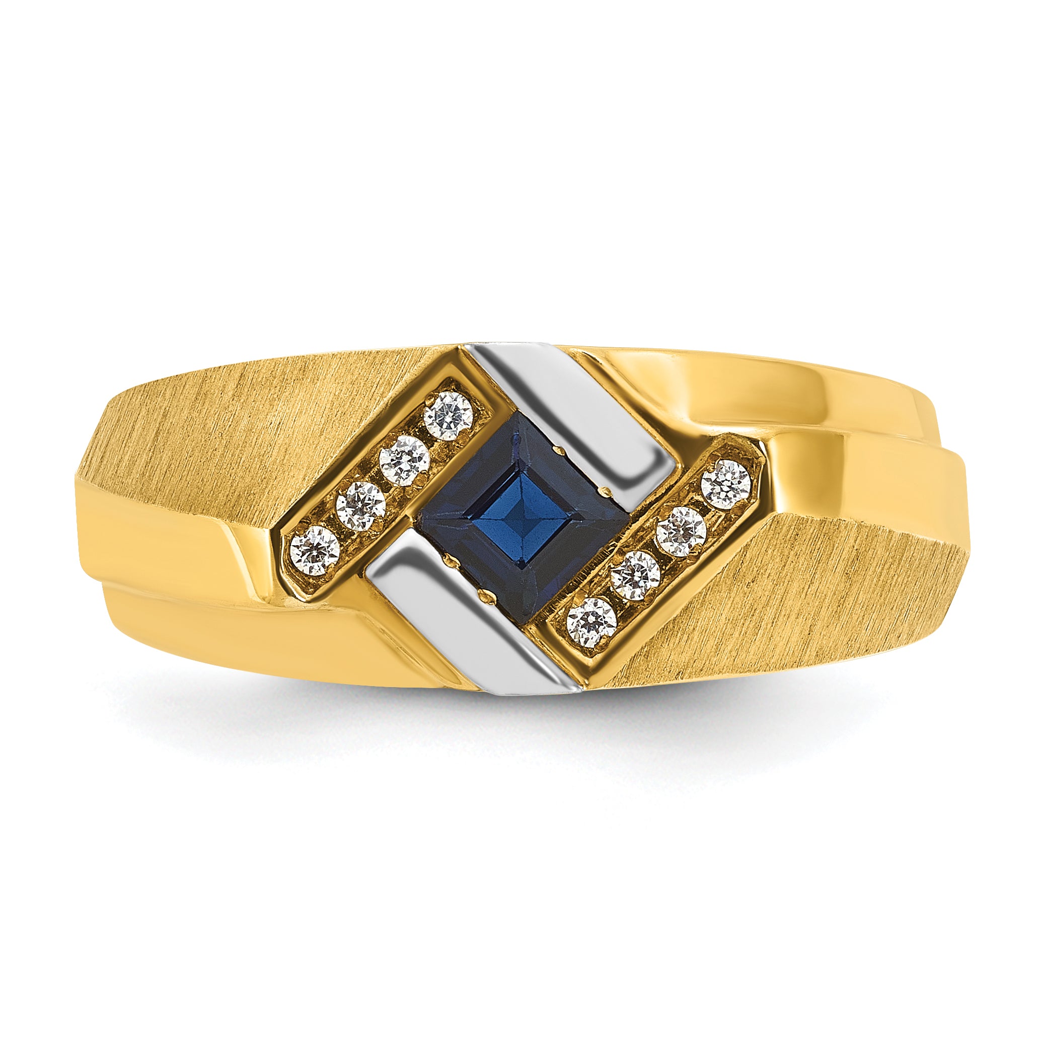 10K Yellow Gold 10Ky Fancy Ring Mounting
