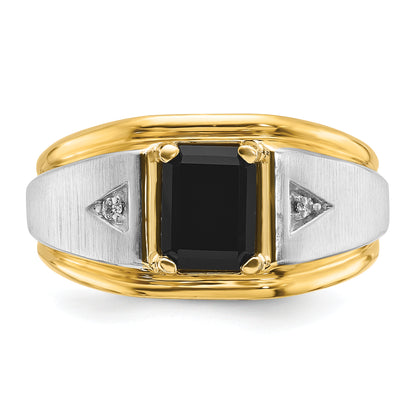 10K Two-Tone Two-Tone Fancy Ring Mounting