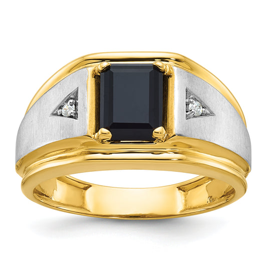 10K Two-Tone Two-Tone Fancy Ring Mounting