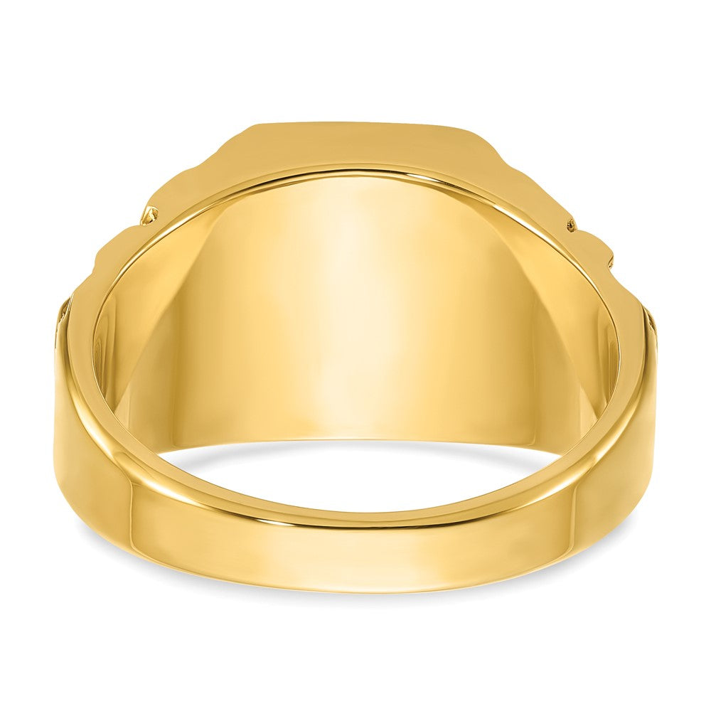 10K Yellow Gold 10Ky Fancy Ring Mounting