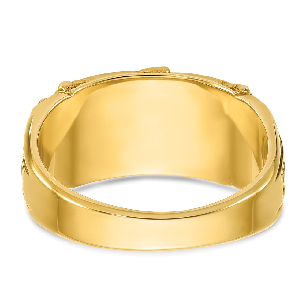 10K Yellow Gold 10Ky Fancy Ring Mounting