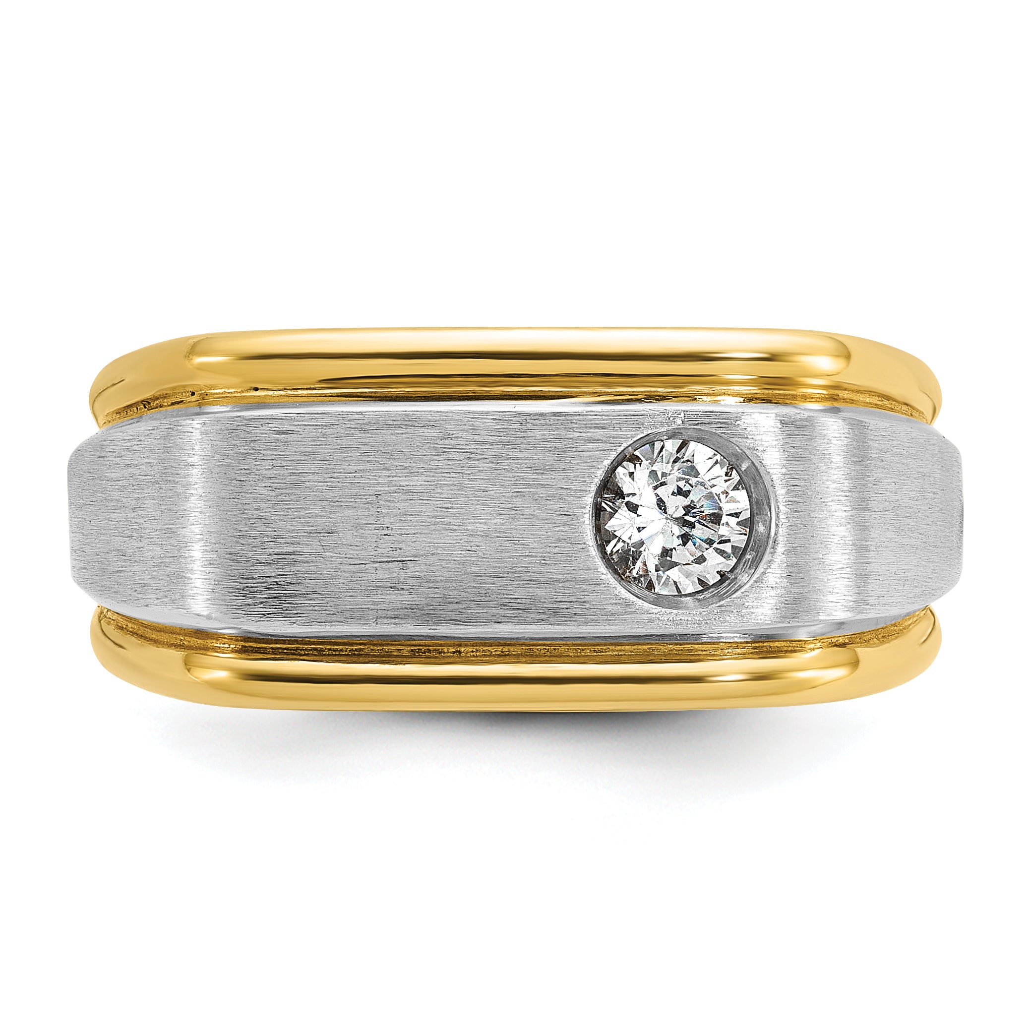 10K Two-Tone Two-Tone Fancy Ring Mounting