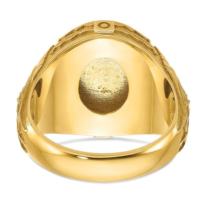10K Yellow Gold 10Ky Fancy Ring Mounting