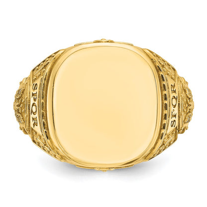 10K Yellow Gold 10Ky Fancy Ring Mounting