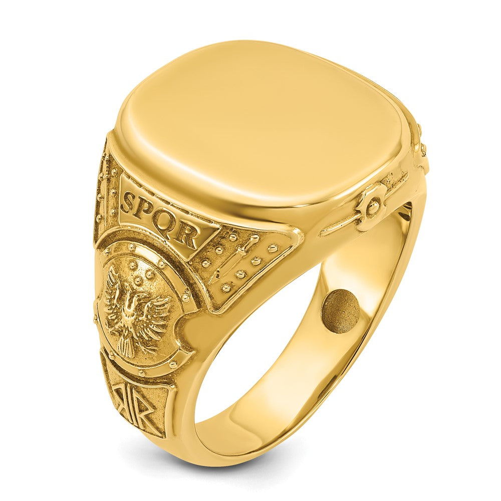 10K Yellow Gold 10Ky Fancy Ring Mounting