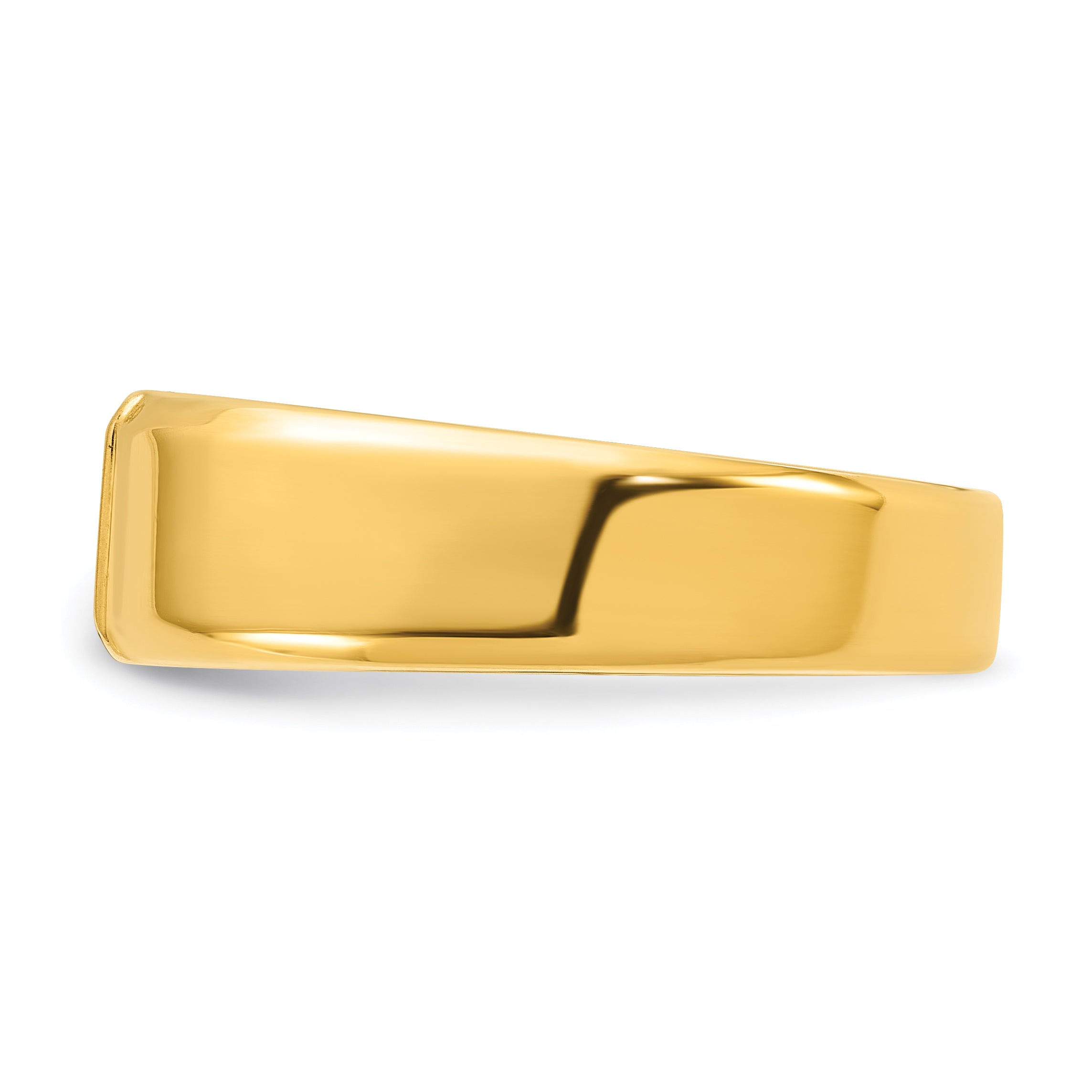 14k Yellow Gold Men's 1/4 carat Diamond Complete Ring