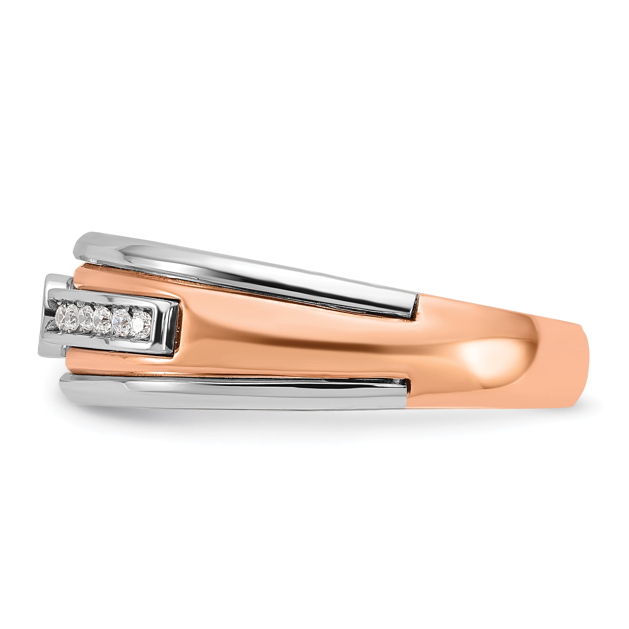 10K Two-Tone Two-Tone Fancy Ring Mounting