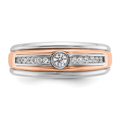 10K Two-Tone Two-Tone Fancy Ring Mounting