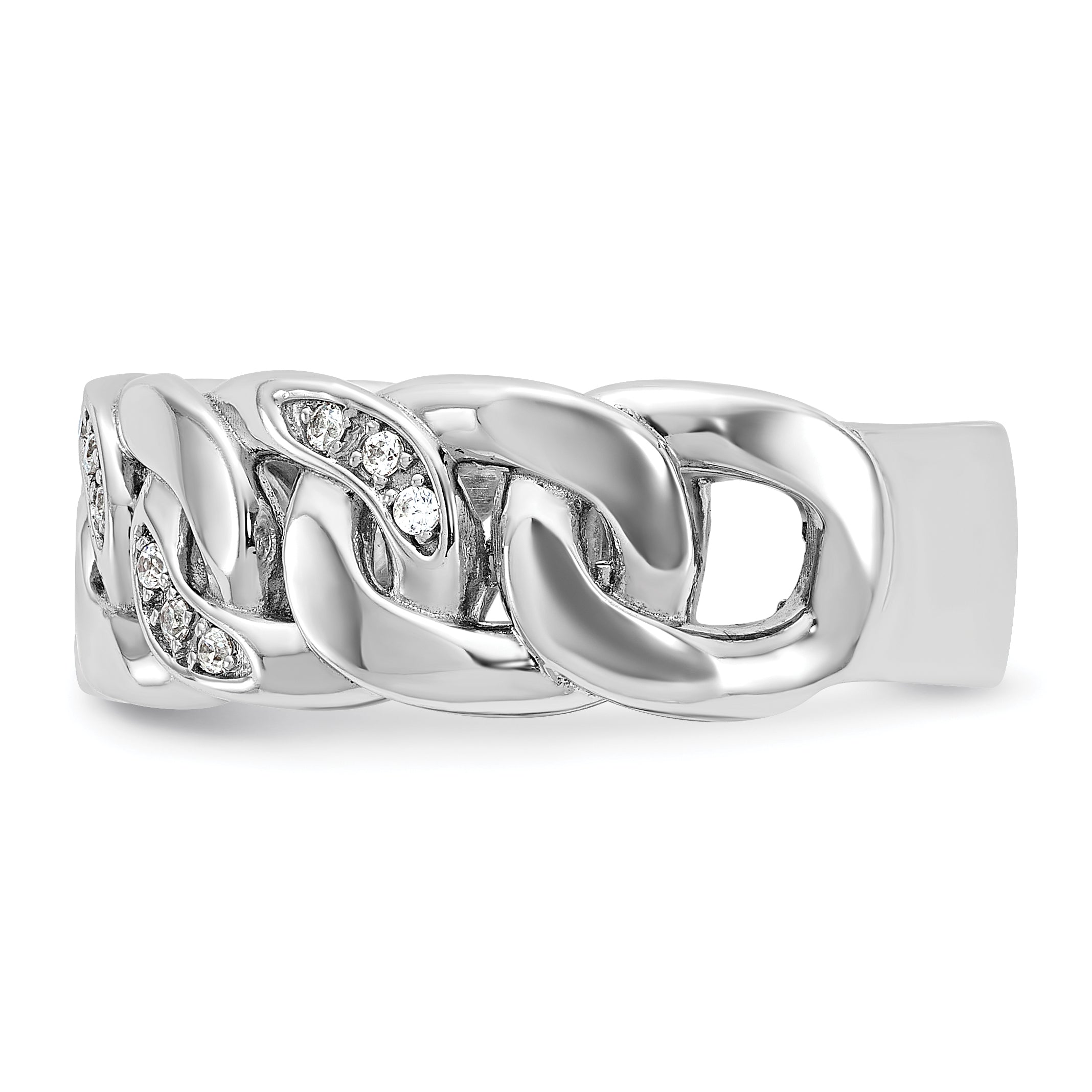 10K White Gold 10Kw Fancy Ring Mounting