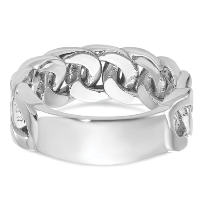 10K White Gold 10Kw Fancy Ring Mounting