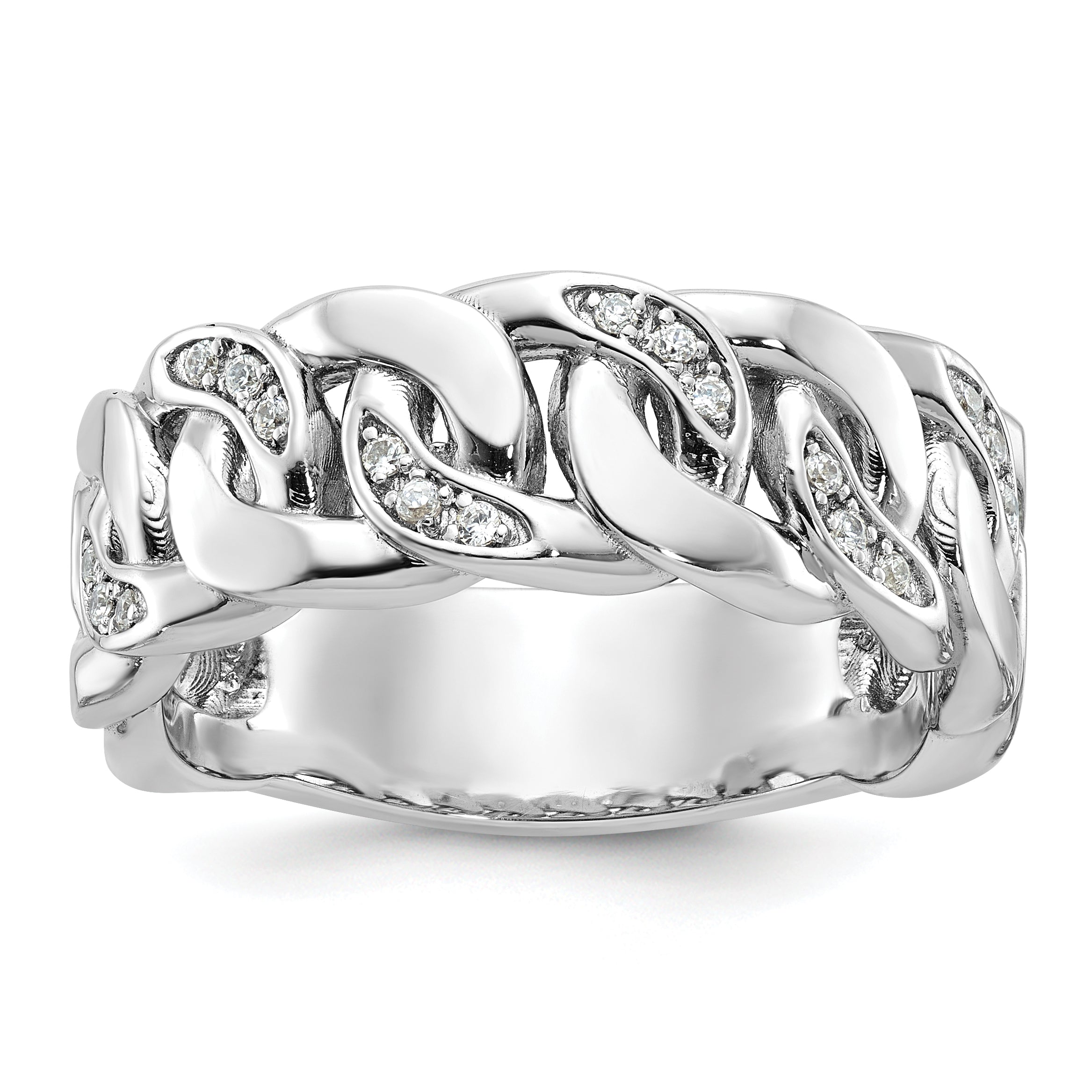 10K White Gold 10Kw Fancy Ring Mounting