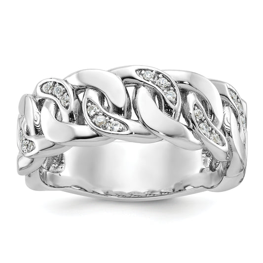 10K White Gold 10Kw Fancy Ring Mounting