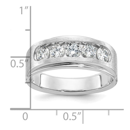10k-white-gold-with-rhodium-1-ct-lab-grown-diamond-vs-si-g-five-stone-polished-and-brushed-mens-ring-b64205-0wlg
