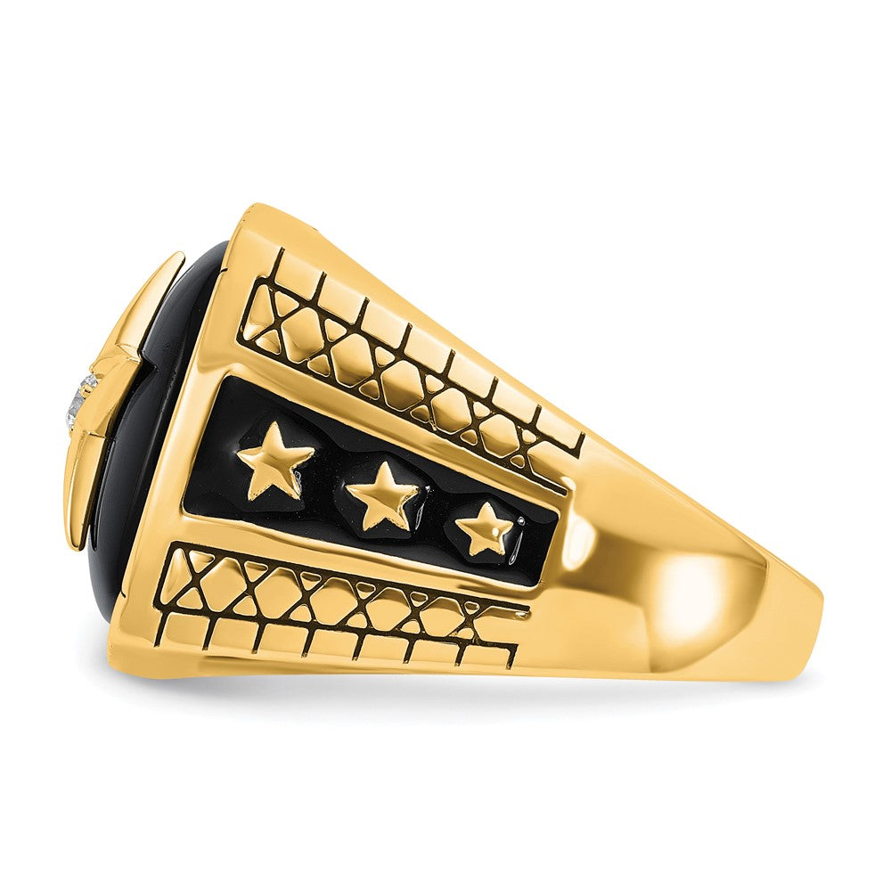 10K Yellow Gold 10Kw Fancy Ring Mounting