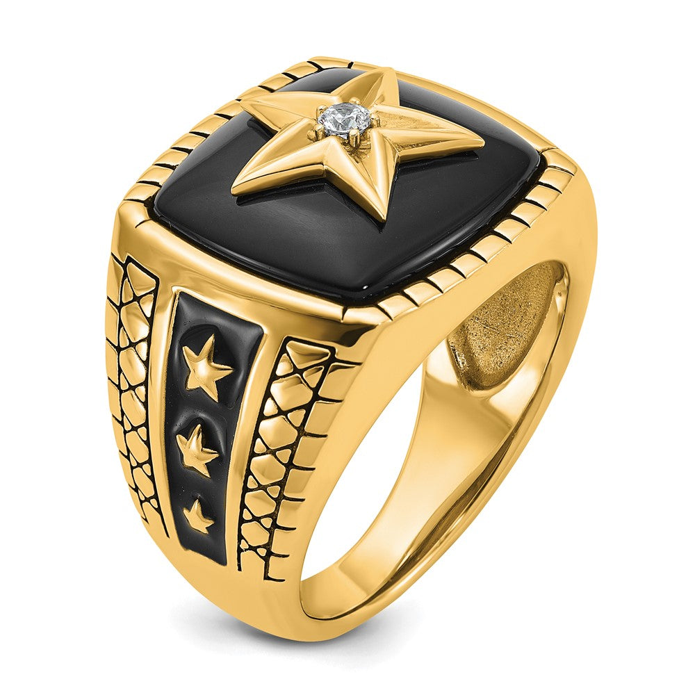 10K Yellow Gold 10Kw Fancy Ring Mounting