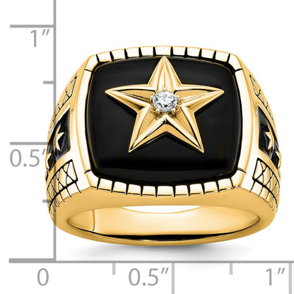 10K Yellow Gold 10Kw Fancy Ring Mounting